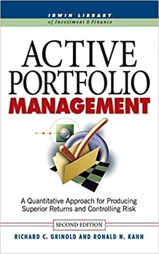 Active Portfolio Management (book cover)