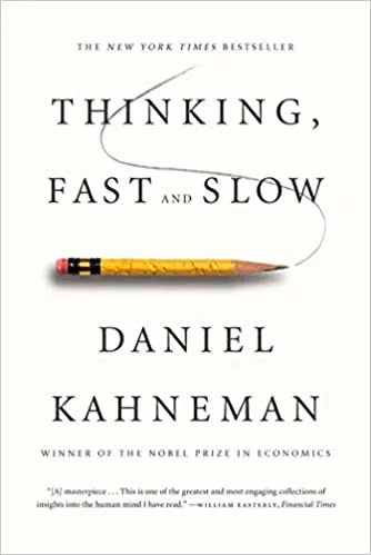 Thinking, Fast and Slow (book cover)